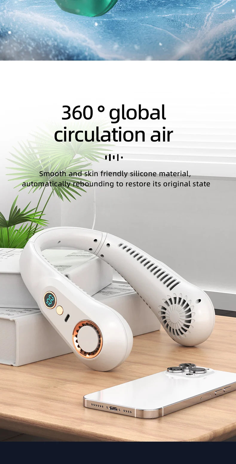 Bladeless Wearable Fan