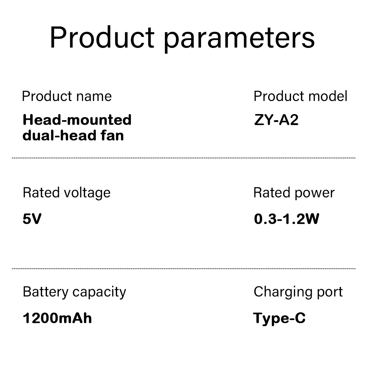 Rechargeable Neck Fan