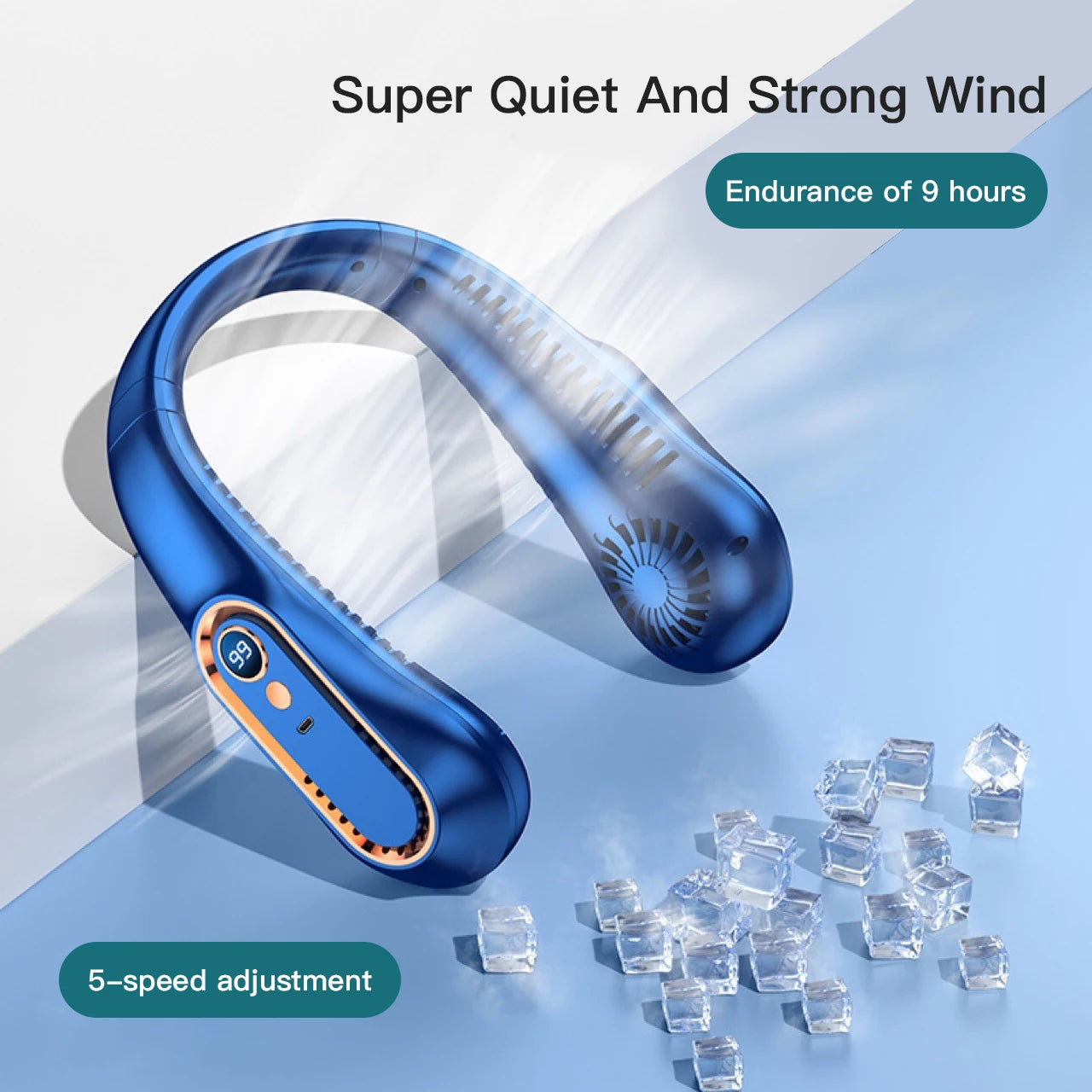 Bladeless Wearable Fan
