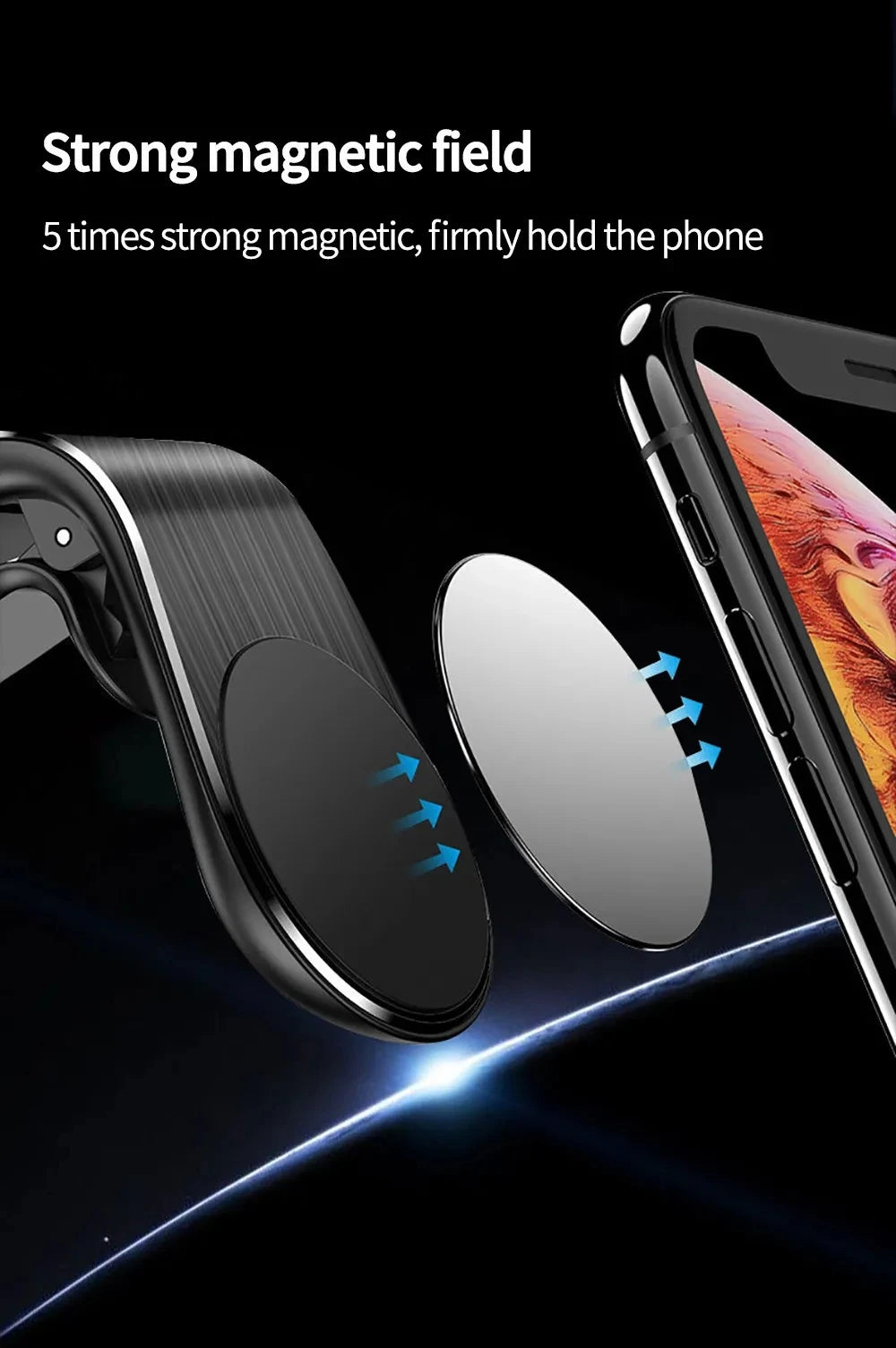 Magnetic Car Phone Holder 