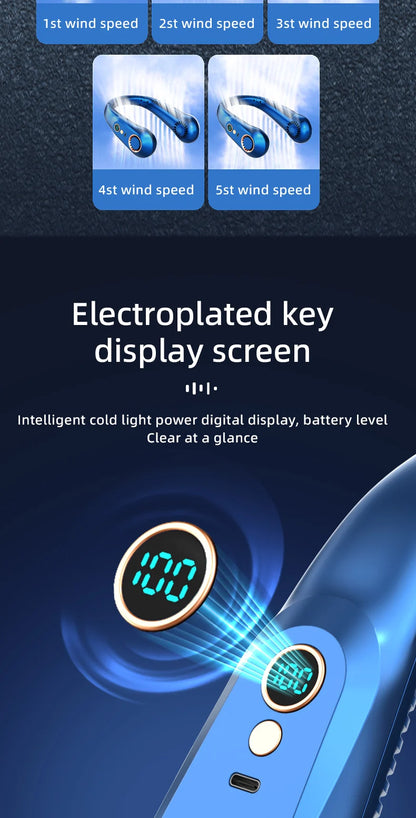 Bladeless Wearable Fan