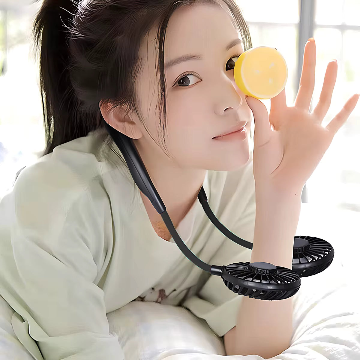 Rechargeable Neck Fan