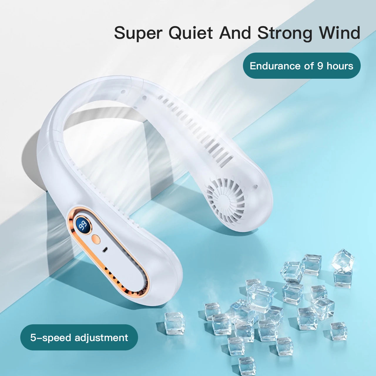 Bladeless Wearable Fan