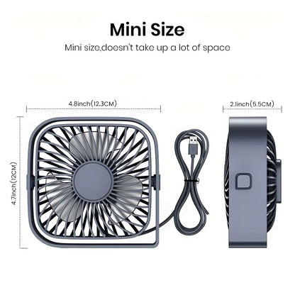 USB desk fan