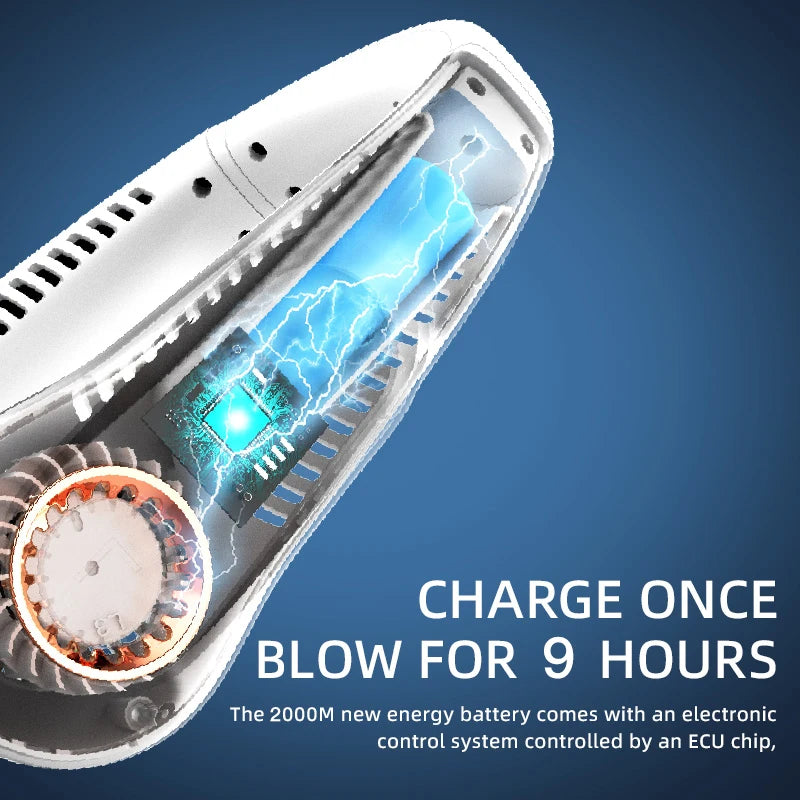 Bladeless Wearable Fan