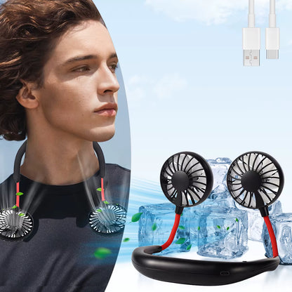 Rechargeable Neck Fan